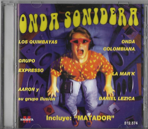 Onda Sonidera Cd Nuevo Cumbia Lezica Aaron La Mar'k 1999