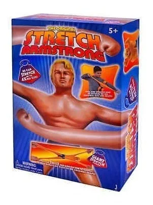 El hombre elastico juguete sale