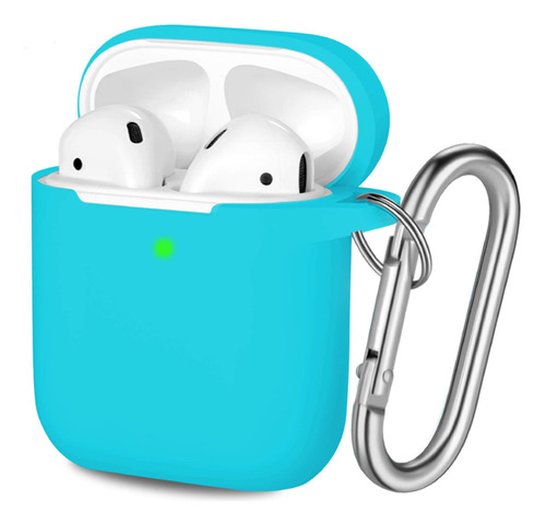 Hamile Funda Compatible Con AirPods, Funda Protectora De Sil