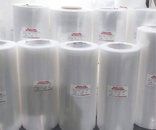 Imagen 3 de 8 de Rollo Bolsa Termosellable 100 Mic. 20 Ancho X 100 Mt. Crist.