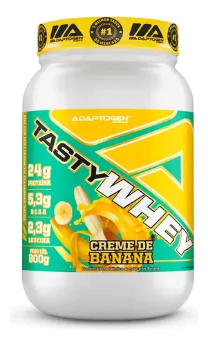 MLB 4196959577 Tasty Whey 3w Gourmet 900g Adaptogen JM
