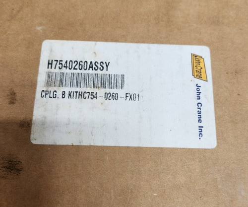 New Old Stock! John Crane B Kithc754-0260-fx01 Coupling Ccm