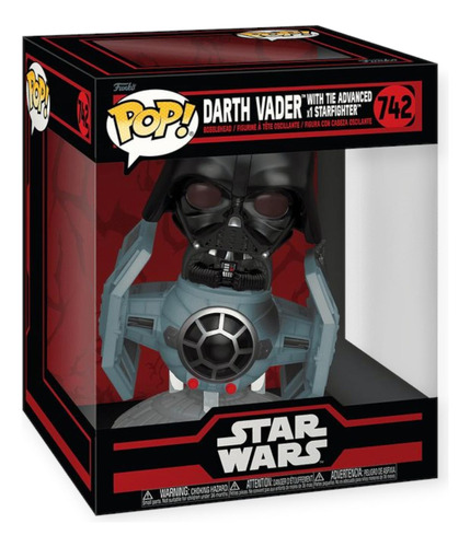 Funko Pop! Rides Deluxe Darth Vader With Tie Advanced #742