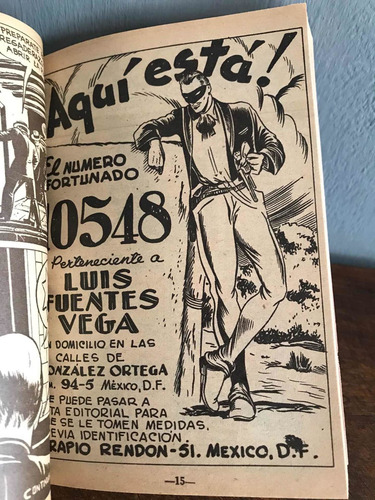 Antiguo Compendio Cómic Adelita Y Las Guerrillas José G Cruz (Usado)