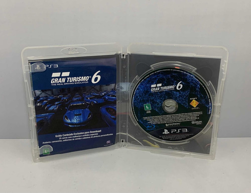 Gran Turismo 6 Playstation 3 Jogo Original Ps3 Mídia Física (Recondicionado)