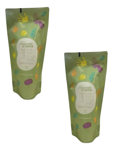 Natura Kit 3 Refis Sabonete Líquido Mamãe 200ml Cada