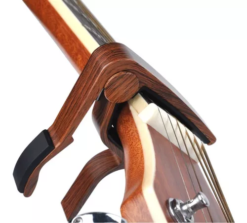 Cejilla Guitarra Española Cejilla Guitarra Acustica Capo Guitarra Aleación  de Aluminio para Guitarra Electrica Acústica Clásica Folk Ukelele Bajo 