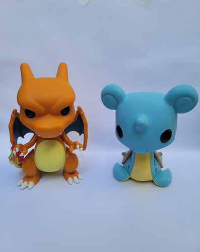 Funko Pop Pokémon Charizard - Lapras 29 Cm (Usado)