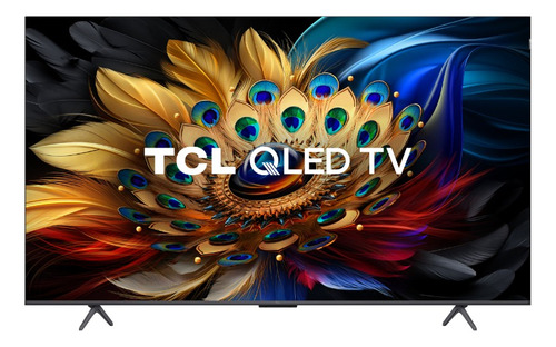 Televisor inteligente Tcl Qled 50 C655 4k Uhd Google TV Dolby Vision