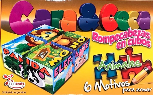 Juego De Los Cubos Cara Y Ceca Dubimax