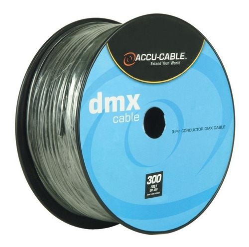 Rollo Cable Para Dmx 110 Ohms American Dj Adj Ac3cdmx300 @tl