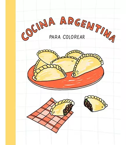 Libro de pintar - Comida