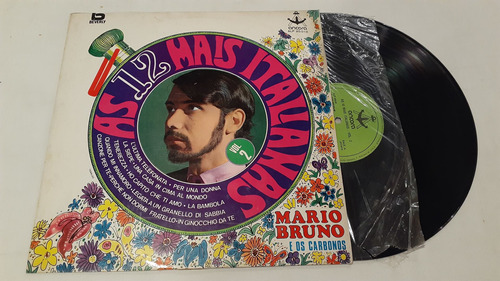 Mario Bruno As 12 Mais Italianas Vol 2  Brasil Vinilo