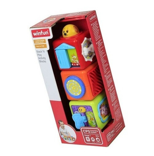 Cubos Didacticos Apilables Para Bebe Winfun 0613-ni