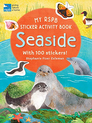 Libro My Rspb Sticker Activity Book: Seaside Animals De Fize