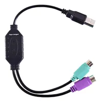 Comprar Top-longer Usb Macho A Ps \u002F 2 Hembra Cable Convertidor Cable