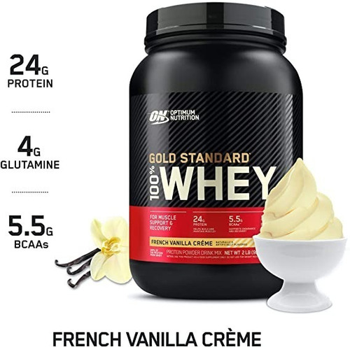 Imagen 3 de 4 de Proteína Gold Standard 100% Whey Protein 2lbs - Vainilla