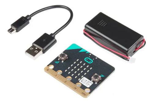 Microbit Placa Micro: Bit Go Kit Steam Incluye Baterías Aaa