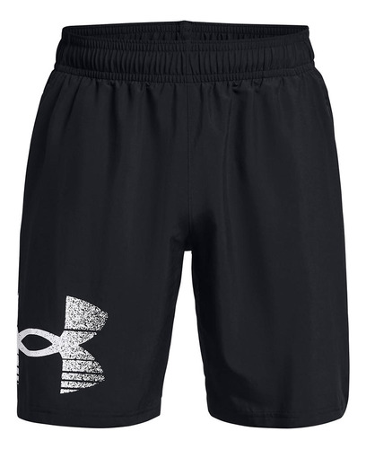 Shorts Ua Woven Para Hombre Negro Under Armour