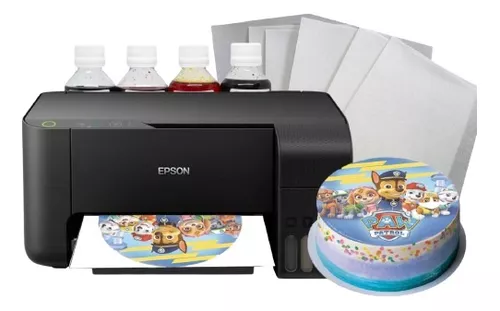 Impresora Comestible Epson Con Tinta Premium