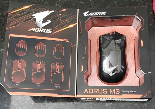 Mouse Gamer Aorus M3 Gaming Novo