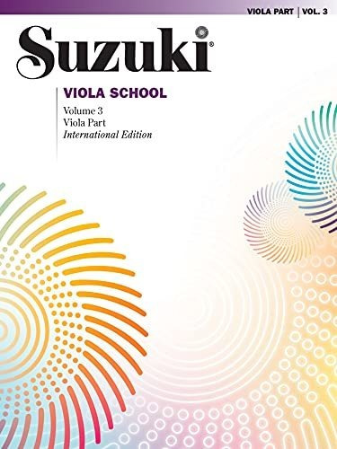 Book : Suzuki Viola School, Vol 3 Viola Part - Alfred Music