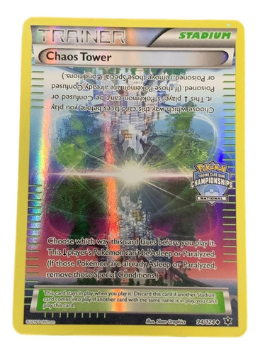 Stadium Chaos Tower 94/124 Reverse National Promo Xyp