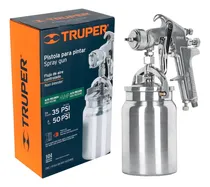 Comprar Pistola De Succión, Vaso Alum 1.8mm 3 Perillas Truper 14085 Color Gris
