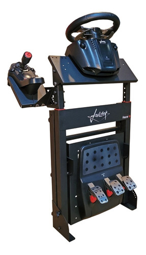 Imagen 5 de 7 de Soporte Para Volante Logitech Regulable Jaditek Racer X