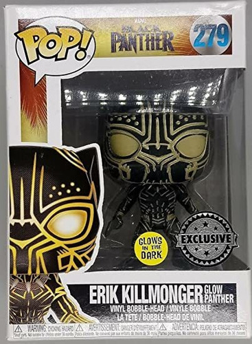 Funko Pop! Marvel Black Panther Erik Killmonger Brilla En