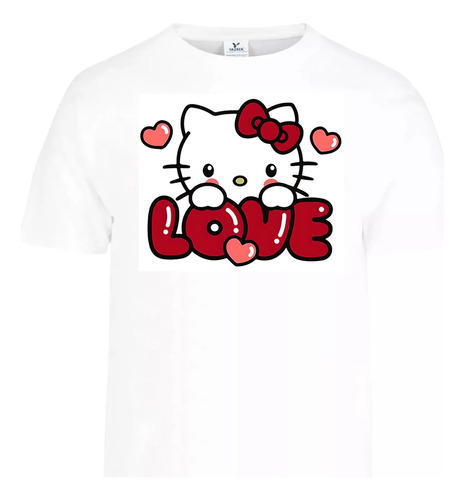 Camisas Hello Kitty Love Diseños Increíbles