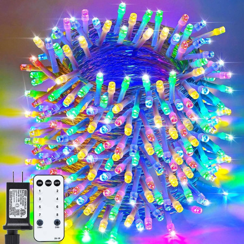 Zhouduidui Luces De Navidad Para Exteriores, 800 Luces Led D