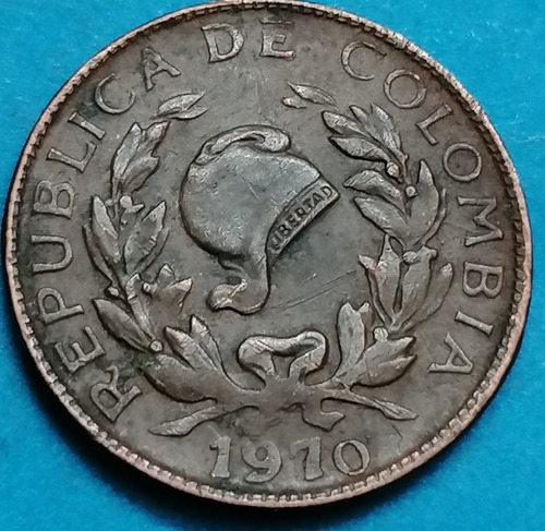 Colombia Moneda 1 Centavo 1970