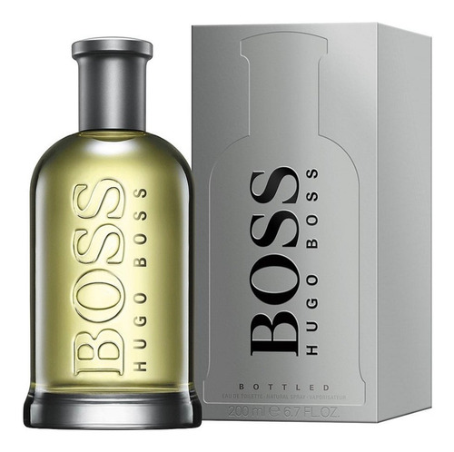 Hugo Boss Bottled Gris Edt 200ml Varon