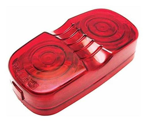 Kaper Ii Led Ámbar Marcador-clearance Luz, Rojo