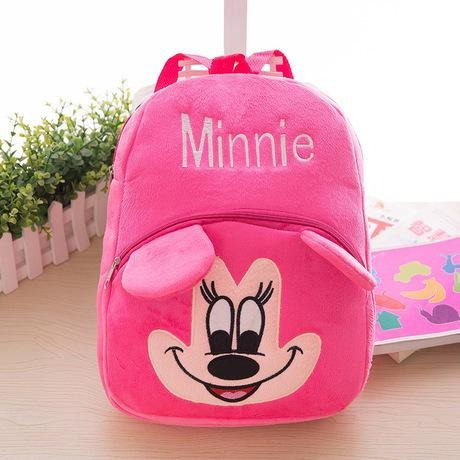 Bolso Morral Minnie Felpa Niñas Pequeño 