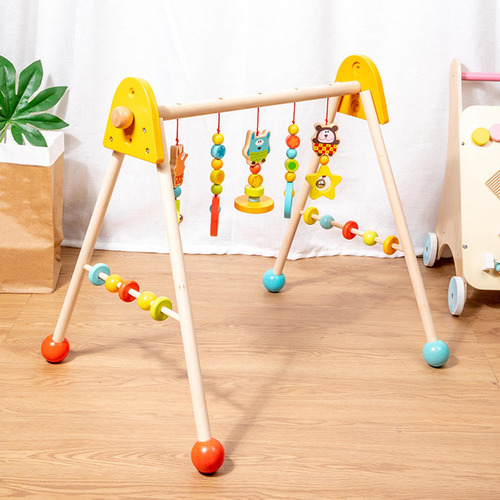 Marco De Fitness Para Bebés Montessori Barra Colgante Fácil