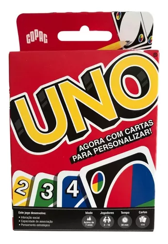 Jogo De Cartas Uno E Mico Jogo Infantil Educativo Original - Dupari