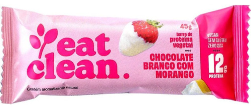 Barrinha De Proteina Eat Clean - Chocolate Com Morango - 45g