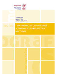 Libro Transparencia Y Comunidades Autonomas Una Perspecti...