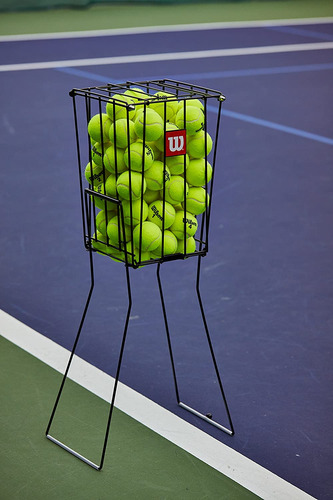 Cesta Portatil Wilson, Para Pelotas De Tenis (no Incluidas)