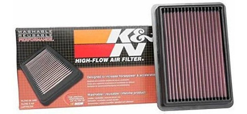 Filtro De Aire Del Motor K&n: Alto Rendimiento, Prem