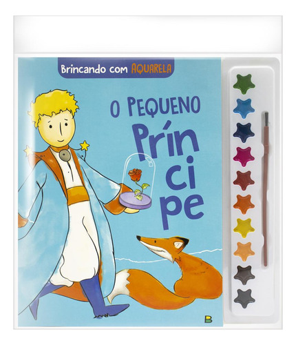 Brincando Com Aquarela: Pequeno Príncipe, O, De Todolivro. Editora Brasileitura, Capa Mole Em Português