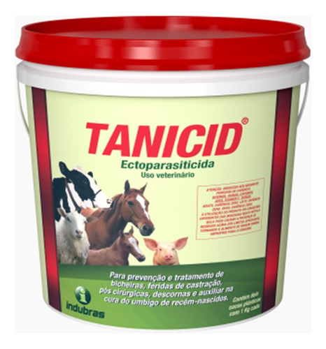 Tanicid Indubras 2kg - Ectoparasiticida