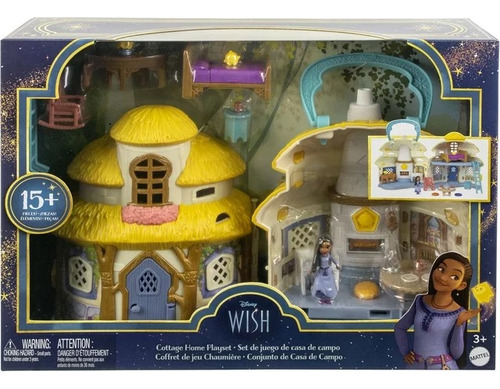 Casa Cabaña Asha Disney Wish Original Mattel Importada Usa