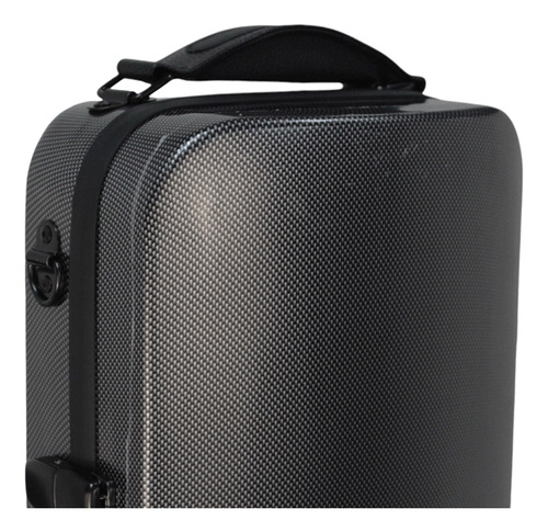 Estojo Case Retangular Fibra De Vidro Violino 4/4 Preto