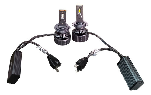 Set Ampolletas Super Led H7 L19 14.000 Lumenes