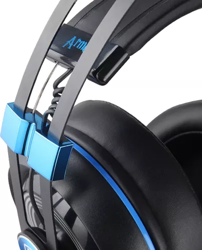 Fone Headset Gamer Sades Usb Armor Realtek Rgb Profissional