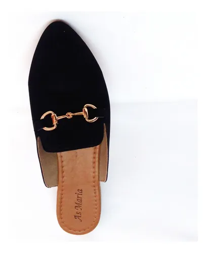 Mule preto best sale barato