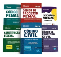 Comprar Constituição Federal + Código Civil + Código De Processo Civil + Código Penal + Código De Processo Penal + Dicionário Mini 2024 - Lei Seca